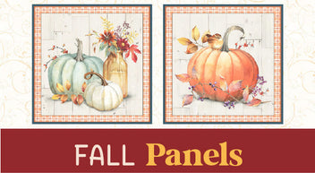 Fall Panels for Quilting | Fall Fabric Panels