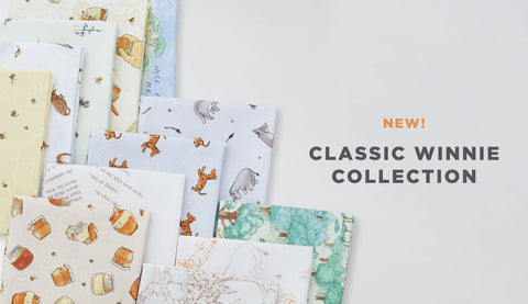 Classic Winnie the Pooh Fabric Collection
