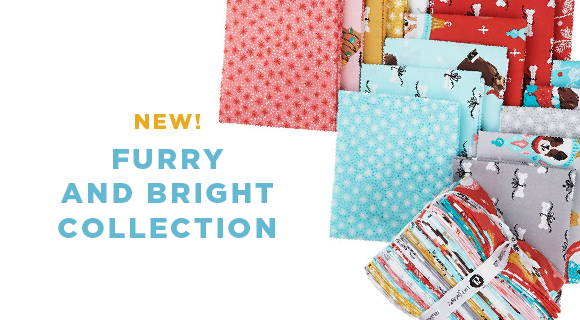 Furry and Bright Fabric Collection