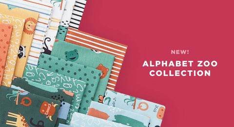 Alphabet Zoo Fabric Collection