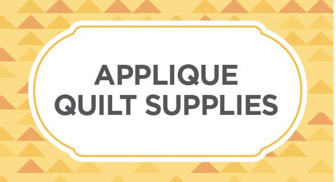Applique quilt supplies for sale