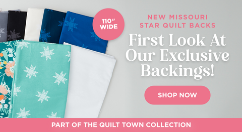Exclusive Missouri Star Quilt Backs
