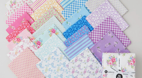 A fat quarter bundle of floral fun. 