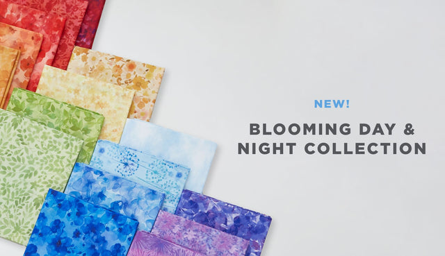 Blooming Day & Night Fabric Collection