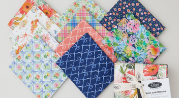 Bows and Blooms Fabric Collection by Color Pop Studios