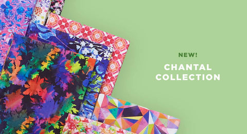 Browse vibrant prints from the Chantal fabric collection here.