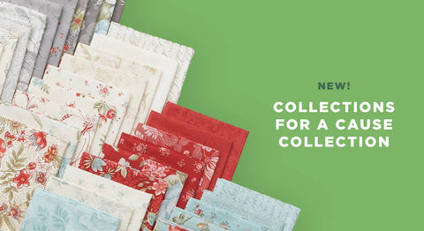 Shop the Moda Collection for a Cause Etchings fabric collection right here!