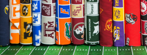 shop our growing selection of NCAA fabrics