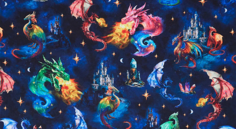 Dragon Kingdom Fabric Collection