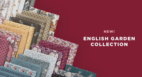 Shop the Edyta Sitar English Garden fabric collection here.