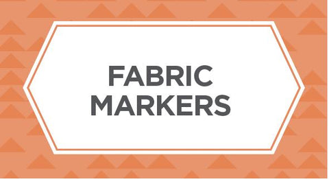 Browse our selection of fabric pens and fabric markers here.