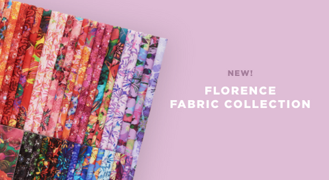Browse the Florence fabric collection from Robert Kaufman Fabrics here.
