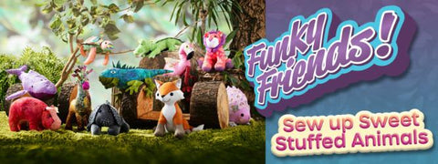Funky Friends Factory Stuffed Animal Patterns