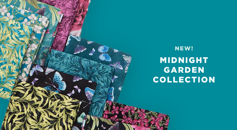 Midnight Garden Fabric Collection