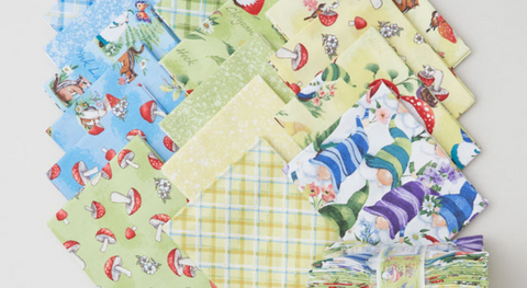 Gnome-Grown Fabric Collection