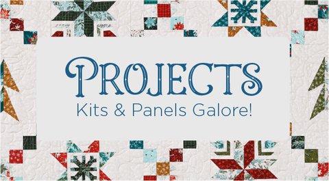 Christmas Fabric Panels & Quilt Kits