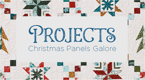 Christmas Fabric Panels & Quilt Kits