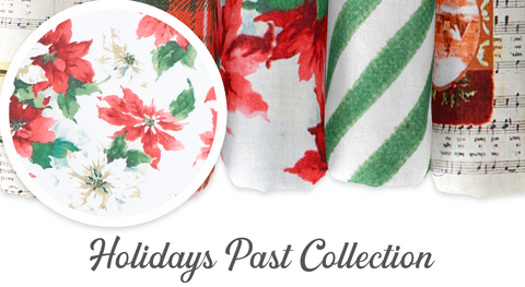 Shop an enchanting assortment of nostalgic Christmas fabric prints from Tim Holtz here!