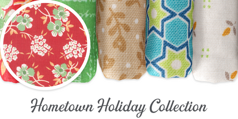 Home Town Holiday Fabric Collection & Patterns