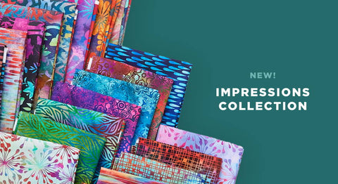 Shop the Jason Yenter Impressions fabric collection while supplies last.