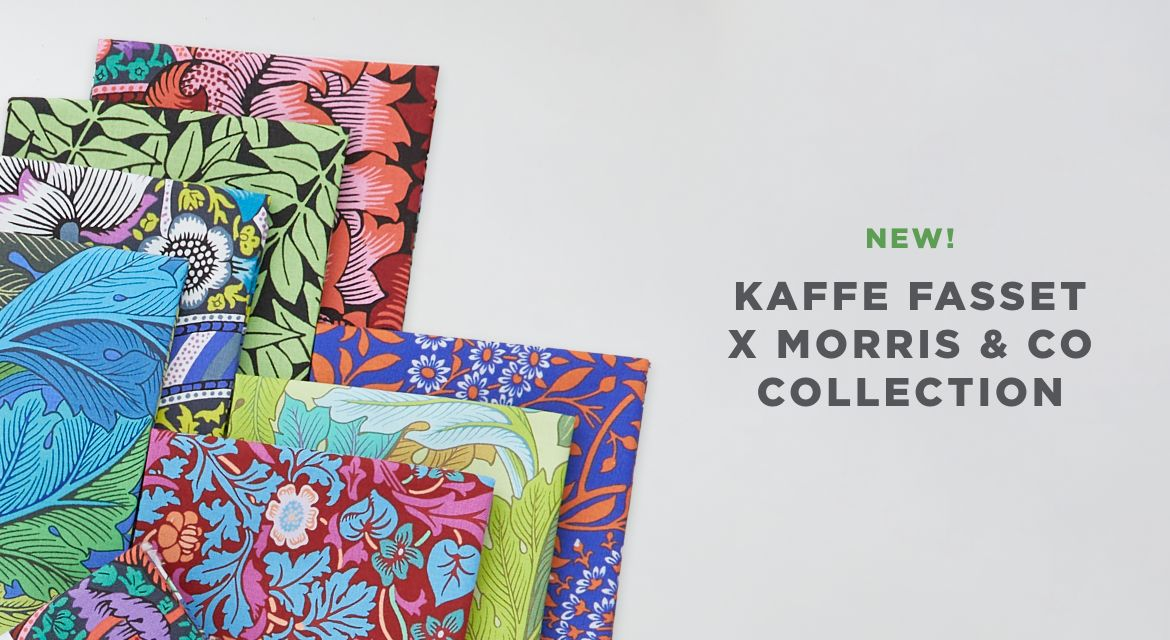 Kaffe Fassett x The Original Morris & Co. Fabric Collection