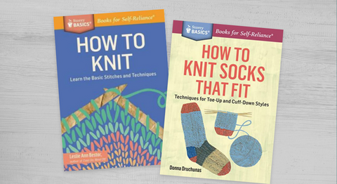 Add to your knitting library with our huge selection of knitting patterns & books!