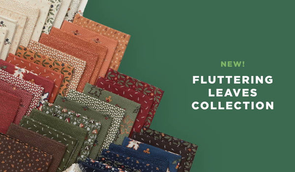 shop yardage and precuts in the kansas troubles fluttering leaves fabric collection.