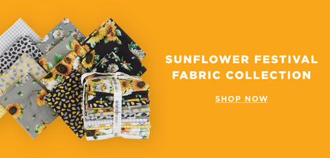 sunflower festival fabrics
