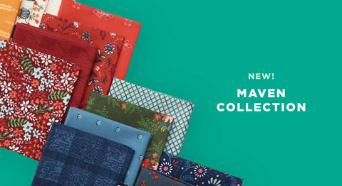 Shop the Art Gallery Maven fabric collection while supplies last.