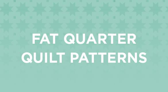 Browse our selection of fat quarter quilt patterns here.