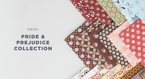 Browse the Pride & Prejudice by Jane Austen’s House for Riley Blake Designs here.