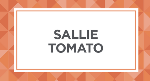 Sallie Tomato patterns and hardware available to buy here.