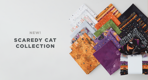 Scaredy Cat Fabric Collection