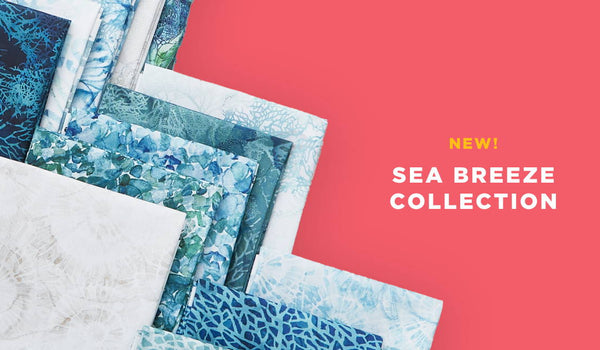 Shop the sea breeze fabric collection while supplies last.