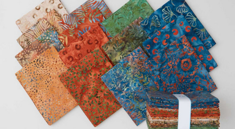 Shop precuts & yardage in the gorgeous Sequoia Batiks by Baliscapes for Anthology Fabrics.