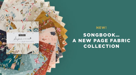 Moda Songbook Patterns Songbook Fabric Yardage | A New Page - Songbook Fabric Collection