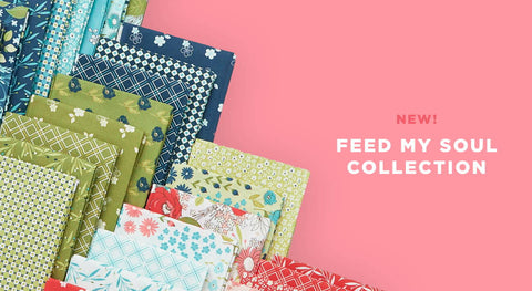 Shop the Feed My Soul Fabric Collection in precuts,yardage and the To Each Their Own quilt kit while supplies last.