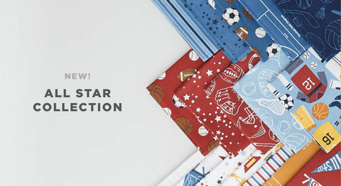 Shop the all star fabric collection here.