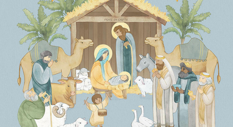 The Nativity Fabric Collection