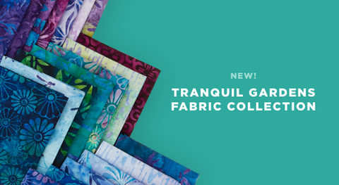 Shop the Tranquil Gardens fabric collection by Lunn Studios for Robert Kaufman Fabrics here.
