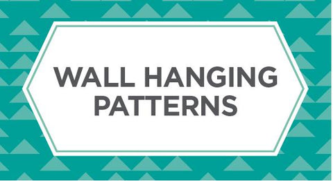 Shop our collection of wall hanging quilt patterns here.
