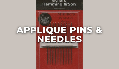 Applique Pins & Needles at Missouri Star Quilt Co.