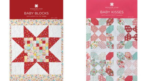 Baby size quilt patterns are available in our online quilt shop found here!
