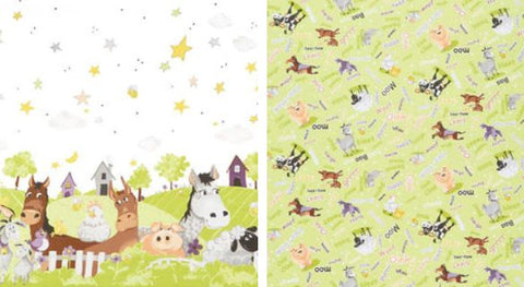 Barnyard Buddies fabric for sale in our online quilt shop!