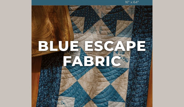 Blue Escape Fabric at Missouri Star Quilt Co.