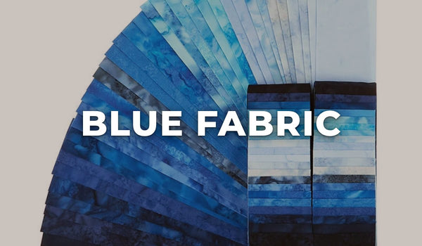 Blue Fabric at Missouri Star Quilt Co.