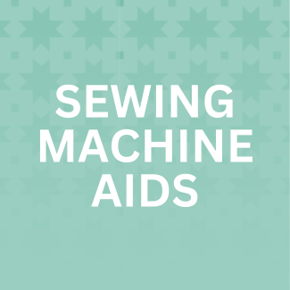 Browse our selection of high quality sewing machine aids and accessories here.