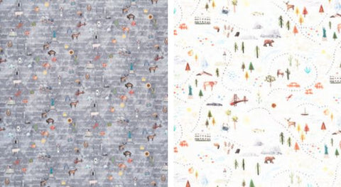 Coast to Coast by Michael Miller Fabrics available here.