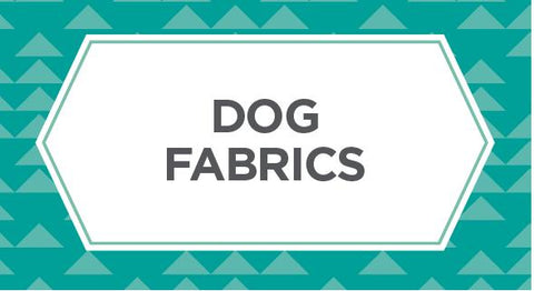 Shop our selection of dog fabrics here.