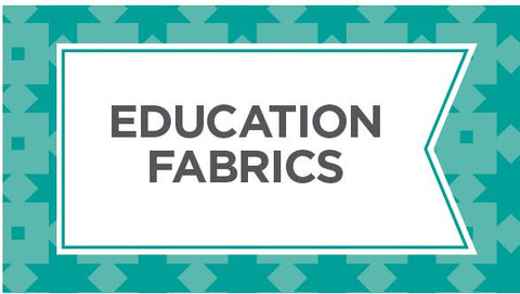 Shop our selection of Education themed quilting fabrics here.